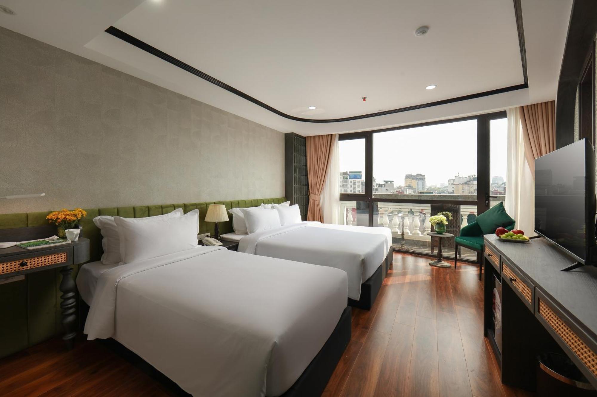 Hanoi Plaza Suite Hotel & Spa Kültér fotó