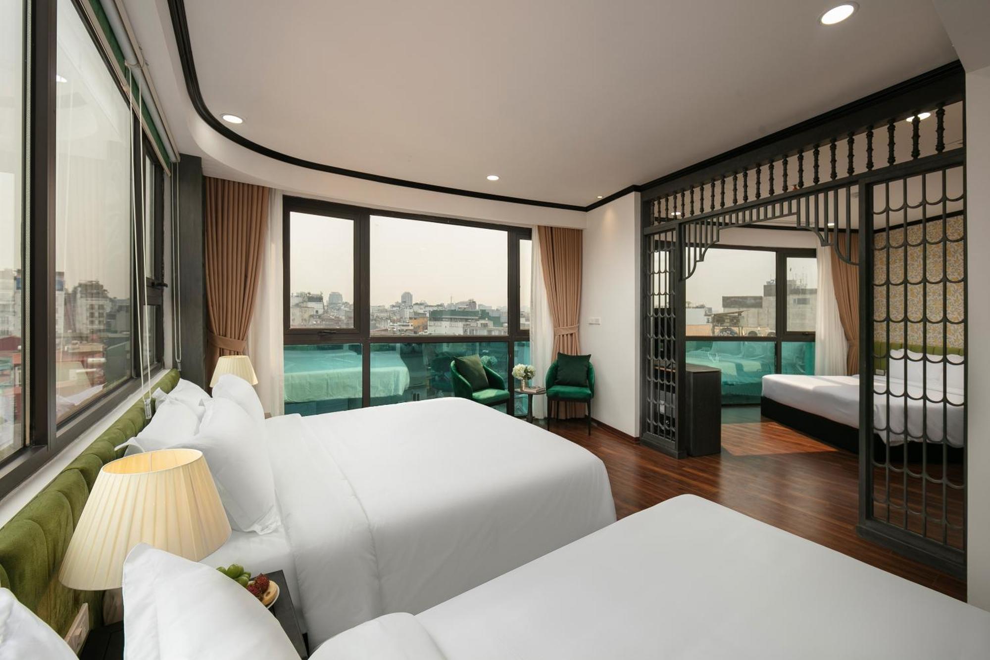Hanoi Plaza Suite Hotel & Spa Kültér fotó